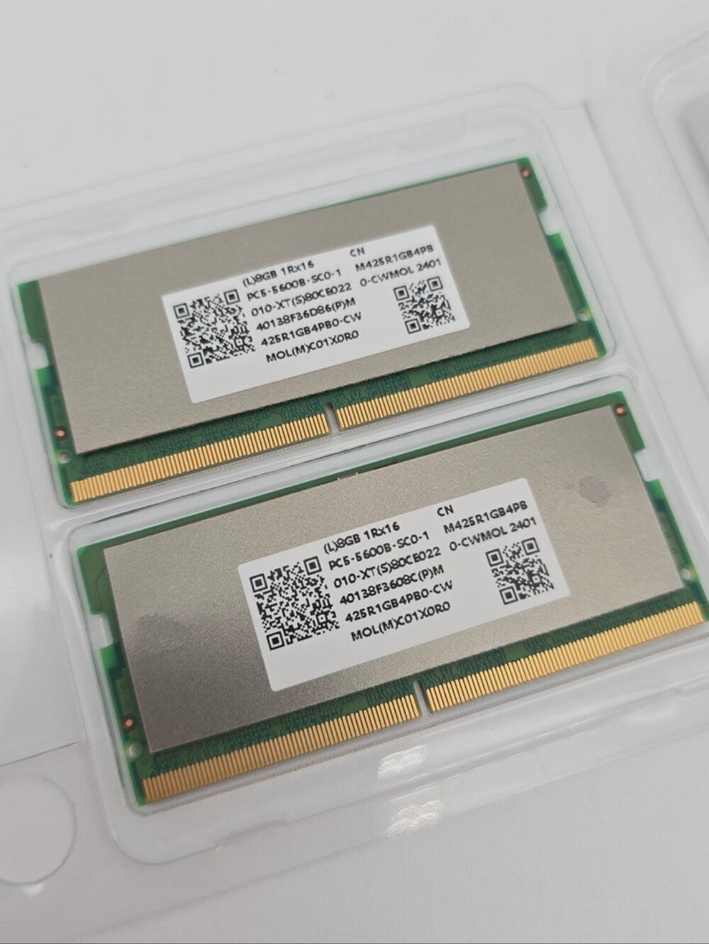 Samsung DDR5 16GB (2x 8gb Sticks) Laptop RAM Kit - 5600MHz Memory Speed